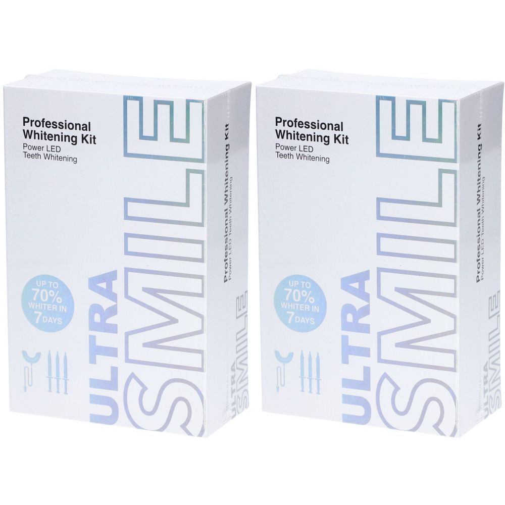 ULTRASMILE Professional Whitening Kit x2