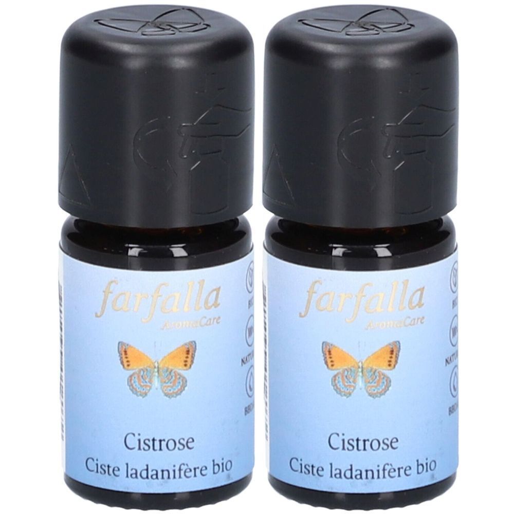 FARFALLA Cistrose Äth/Öl Bio Fl 5 ml x2