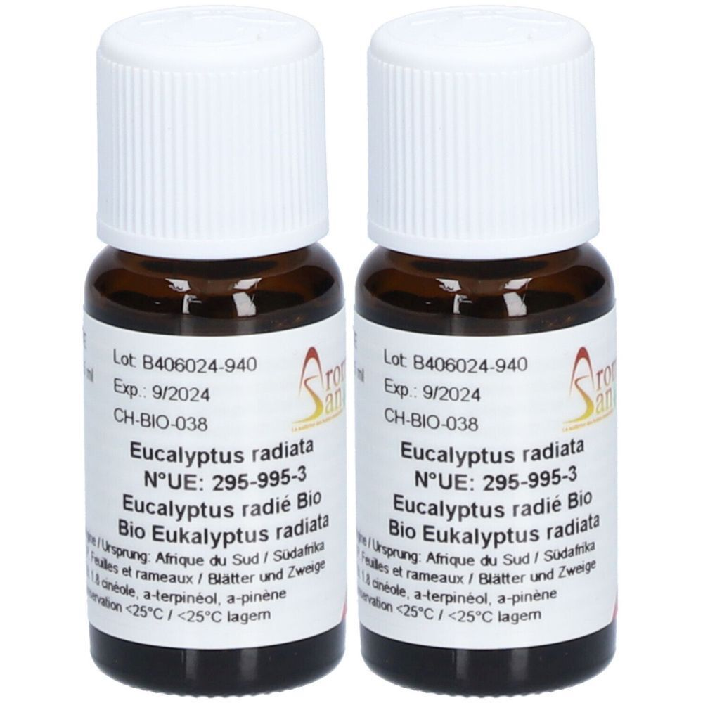 AROMASAN Ätherisches Öl aus Eukalyptus radiata bio