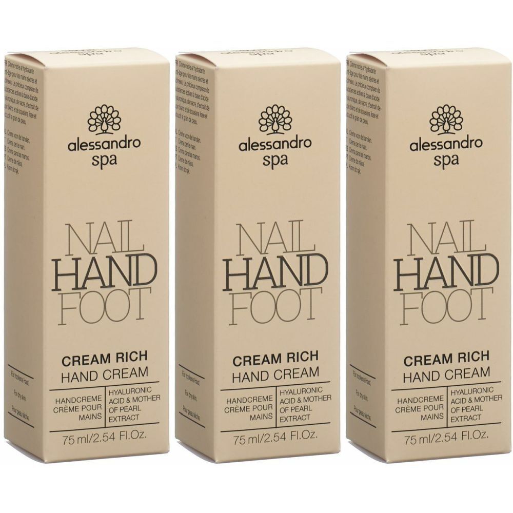 alessandro Spa Cream Rich Handcreme