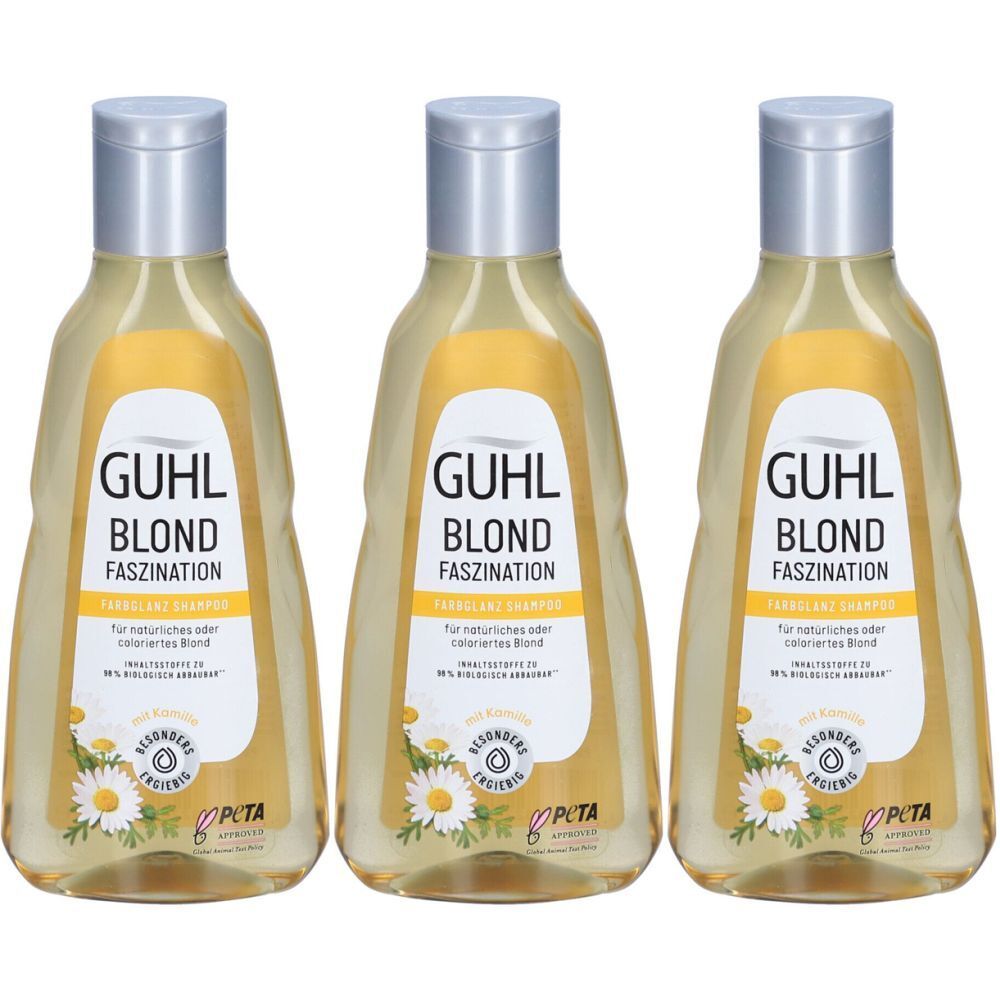 GUHL Fascination Blond Shampoo mit strahlender Farbe