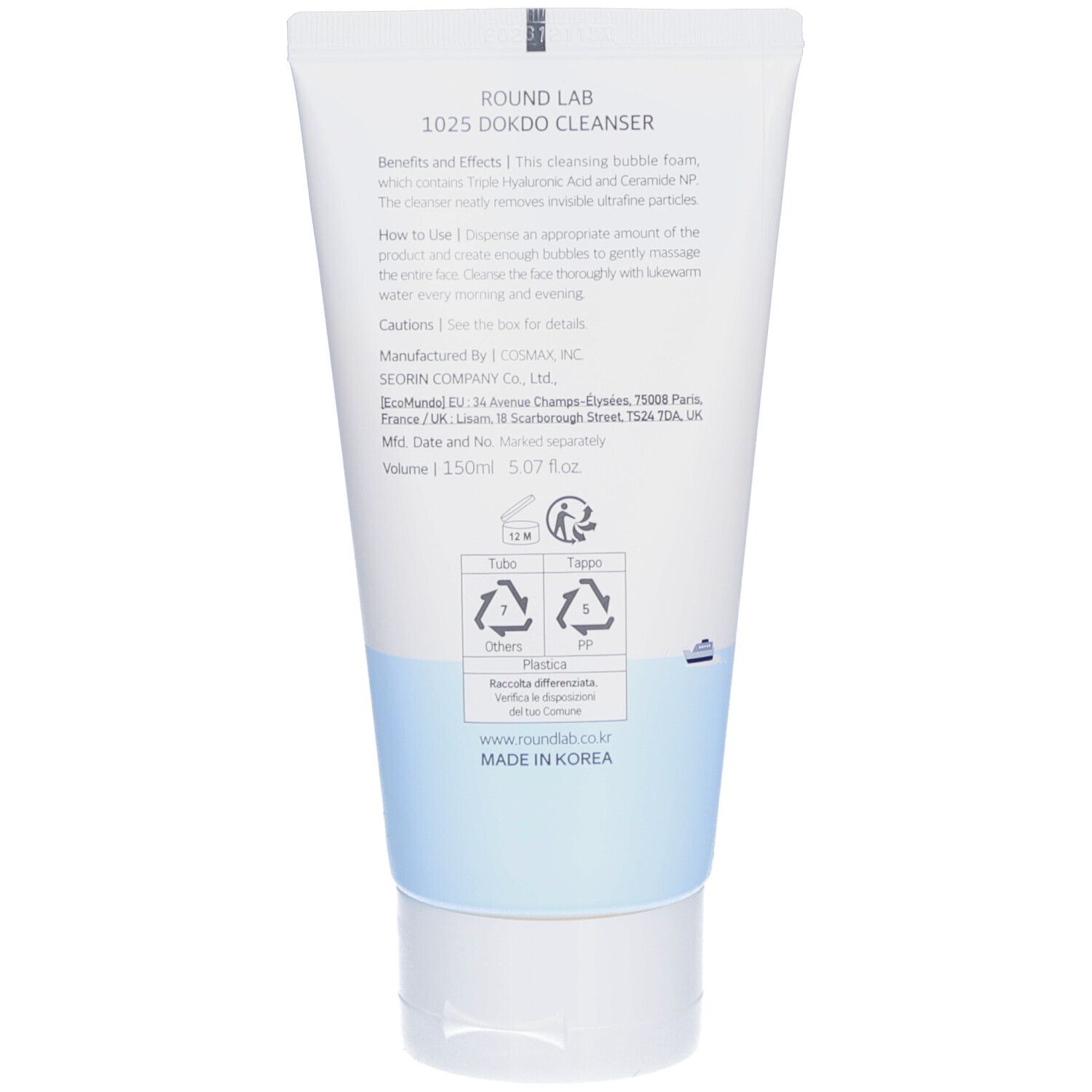 Round Lab 1025 Dokdo Cleanser