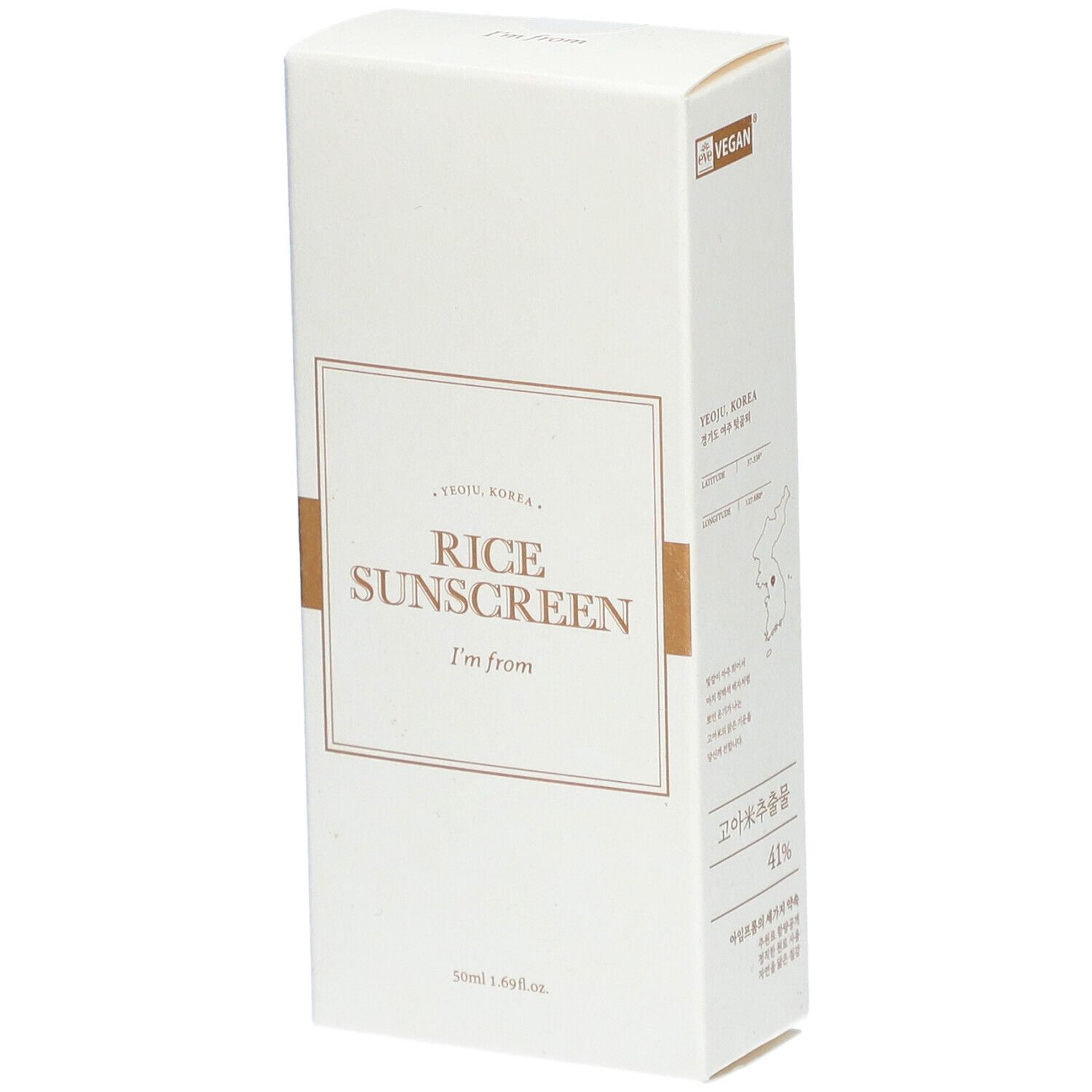 Yeoju, Korea I'm from Rice Sunscreen SPF 50+ PA++++