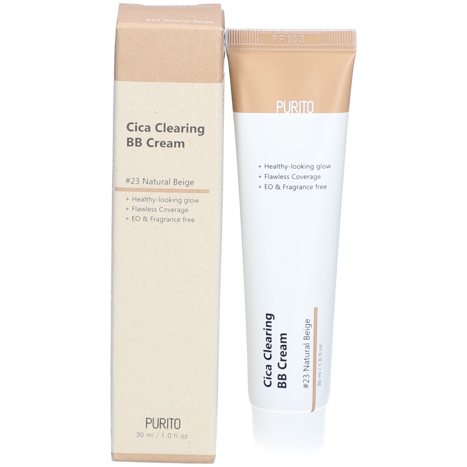 PURITO Cica Clearing BB Crème #23 Beige Naturel