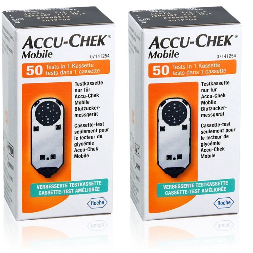 ACCU-CHEK® Mobile - Testkassette für Blutzuckermessgeräte