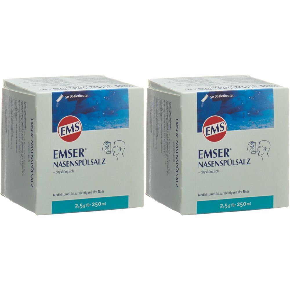 Emser® Sel de rinçage nasal