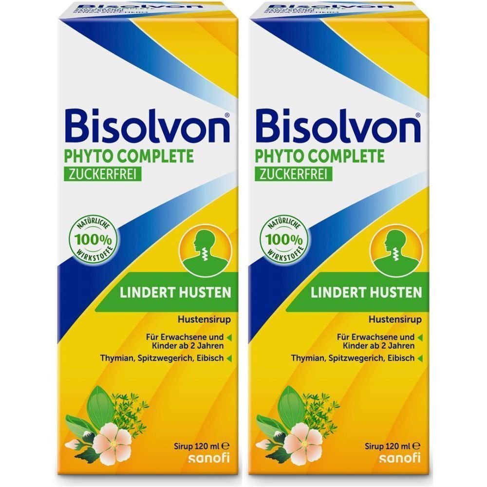 BISOLVON® Phyto Complete Sirop pour la toux sans sucre