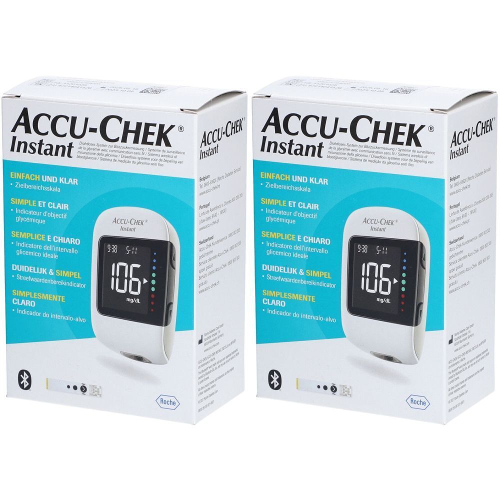 ACCU-CHEK Instant Set Système de surveillance de la glycémie mg/dl