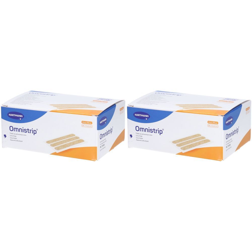 HARTMANN Omnistrip® Selbstklebendes Hautnahtmaterial 6 x 76 mm