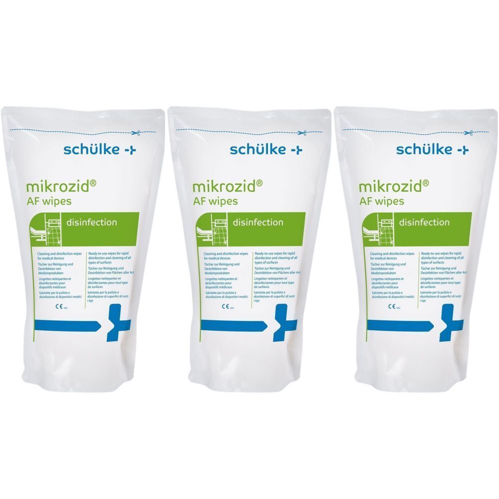 MIKROZID® Lingettes désinfectantes AF recharge
