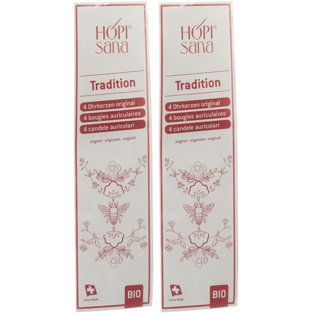 HOPISANA Tradition Bougies auriculaires bio