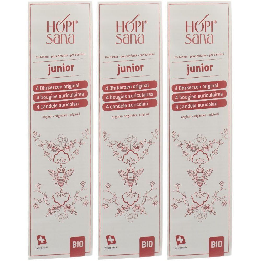 HOPISANA Junior Bougies auriculaires bio