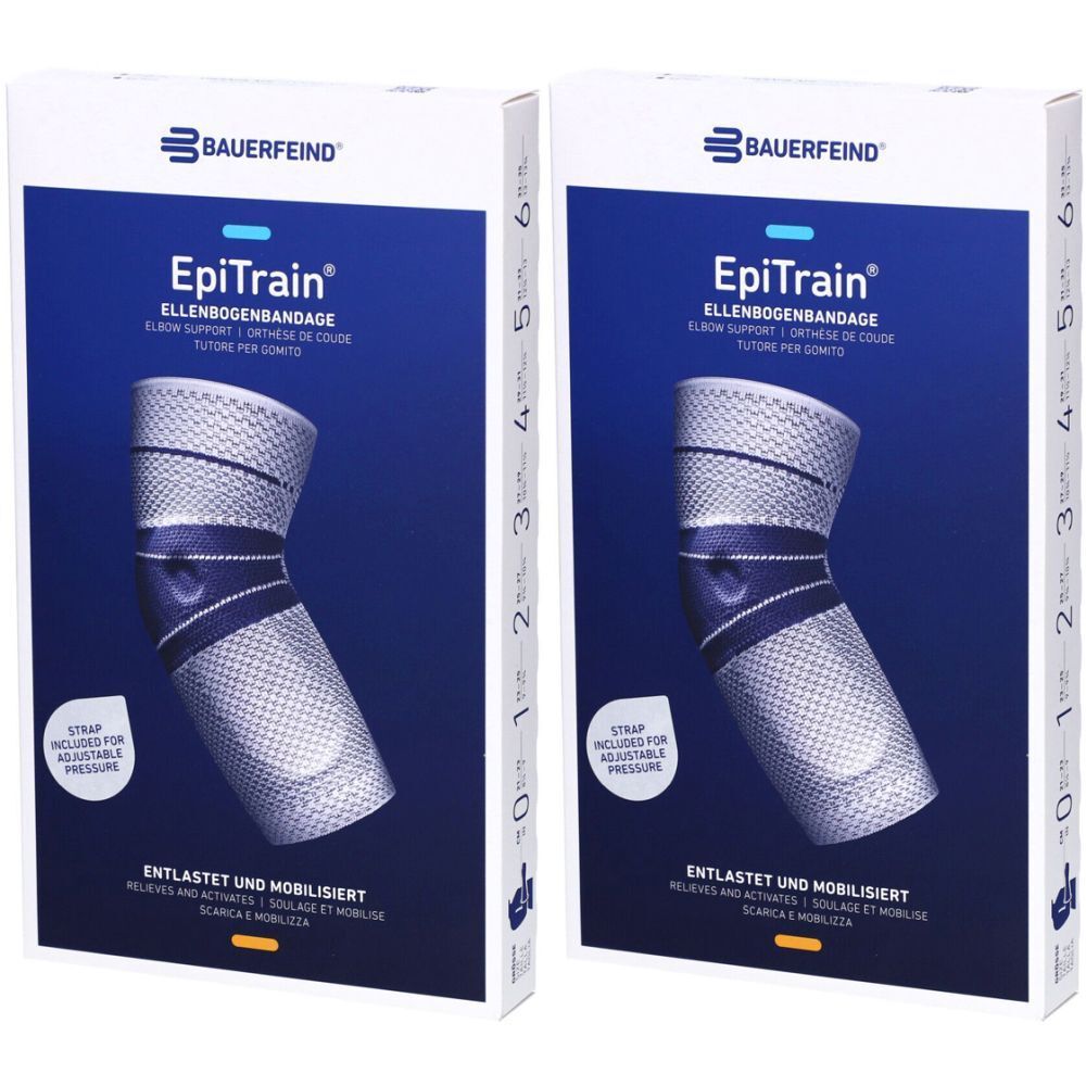 BAUERFEIND® EpiTrain® Ellenbogenorthese Größe 1 Titan