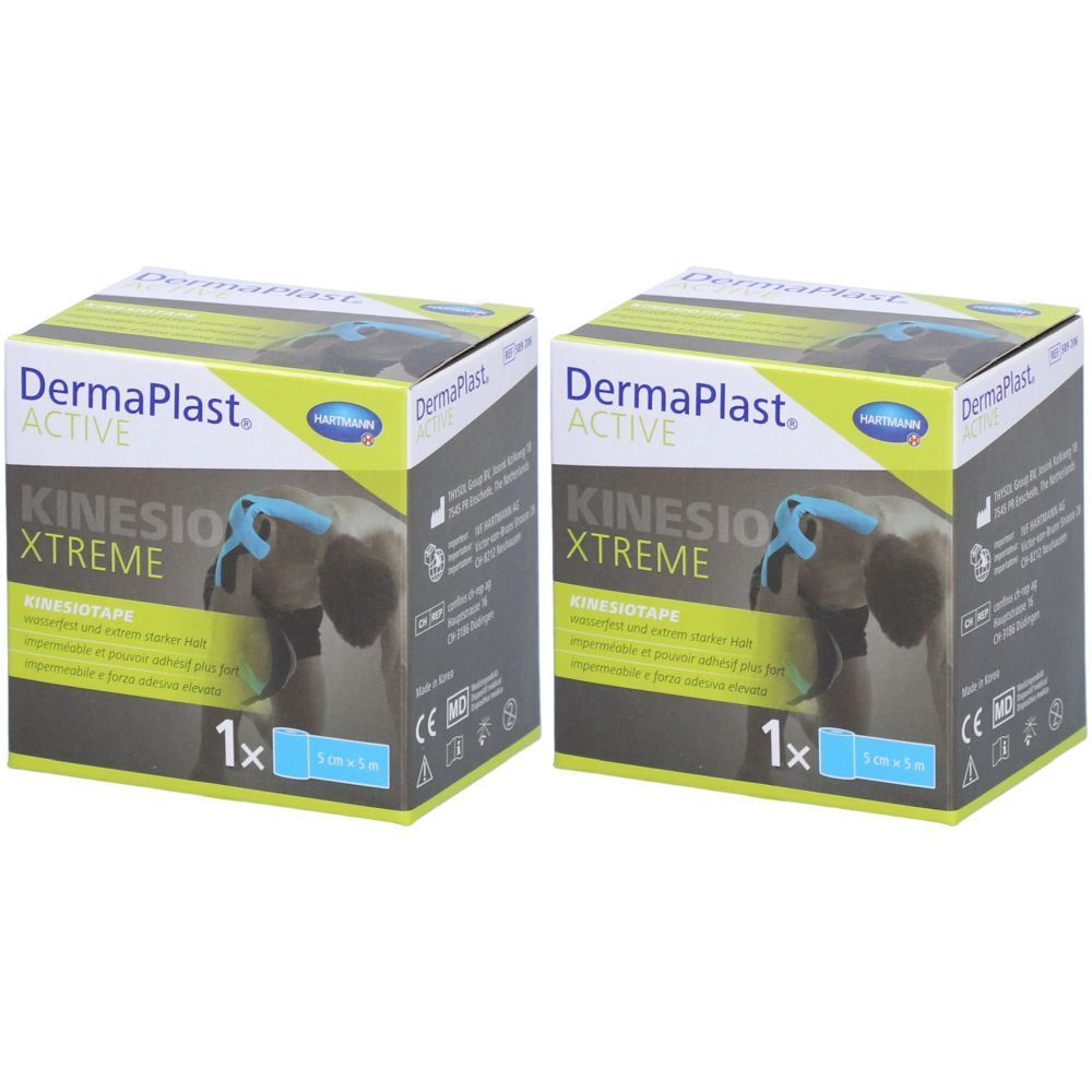 HARTMANN Dermaplast® Aktiv-Kinesiotape Xtreme 5cm x 5m bleu