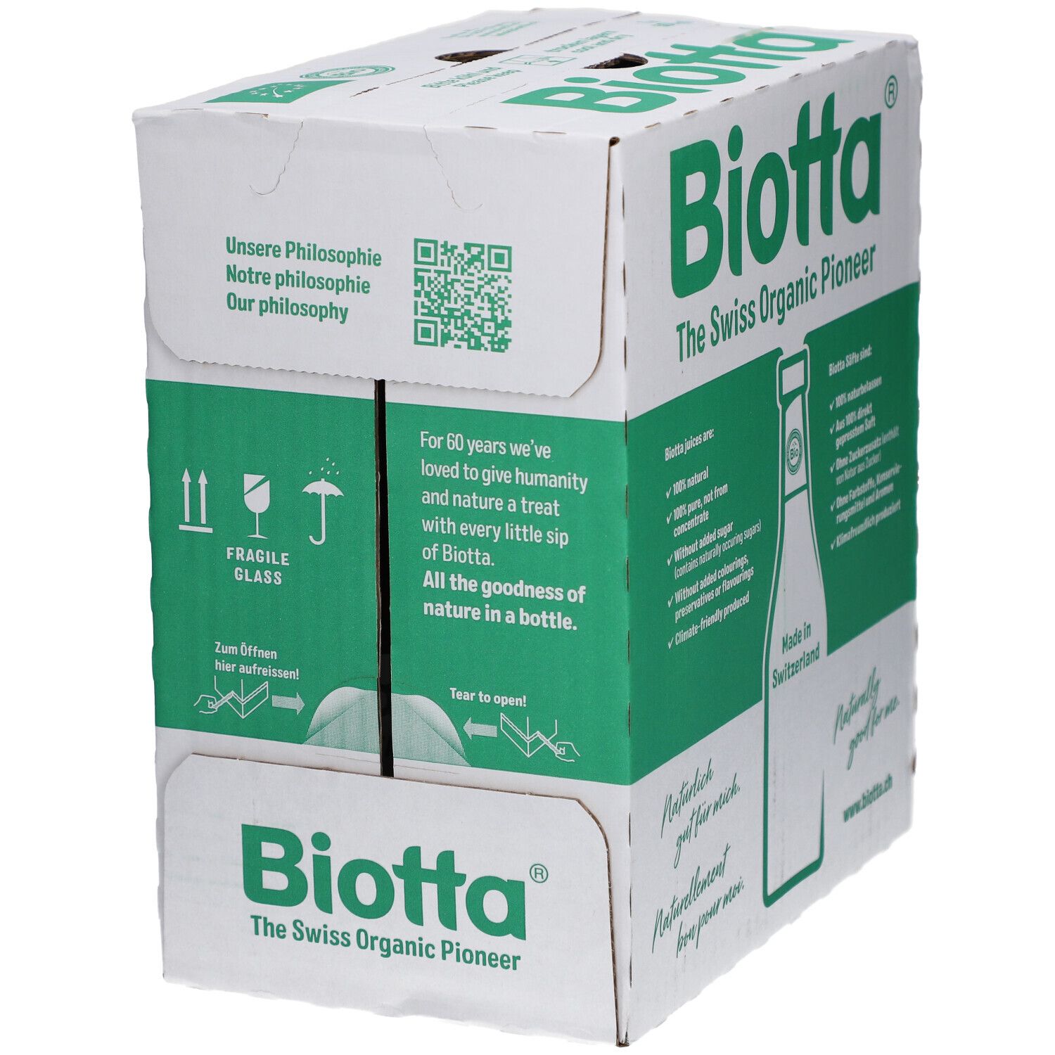 Biotta Gemüse-Cocktail Bio Gemüsesaft-Cocktail