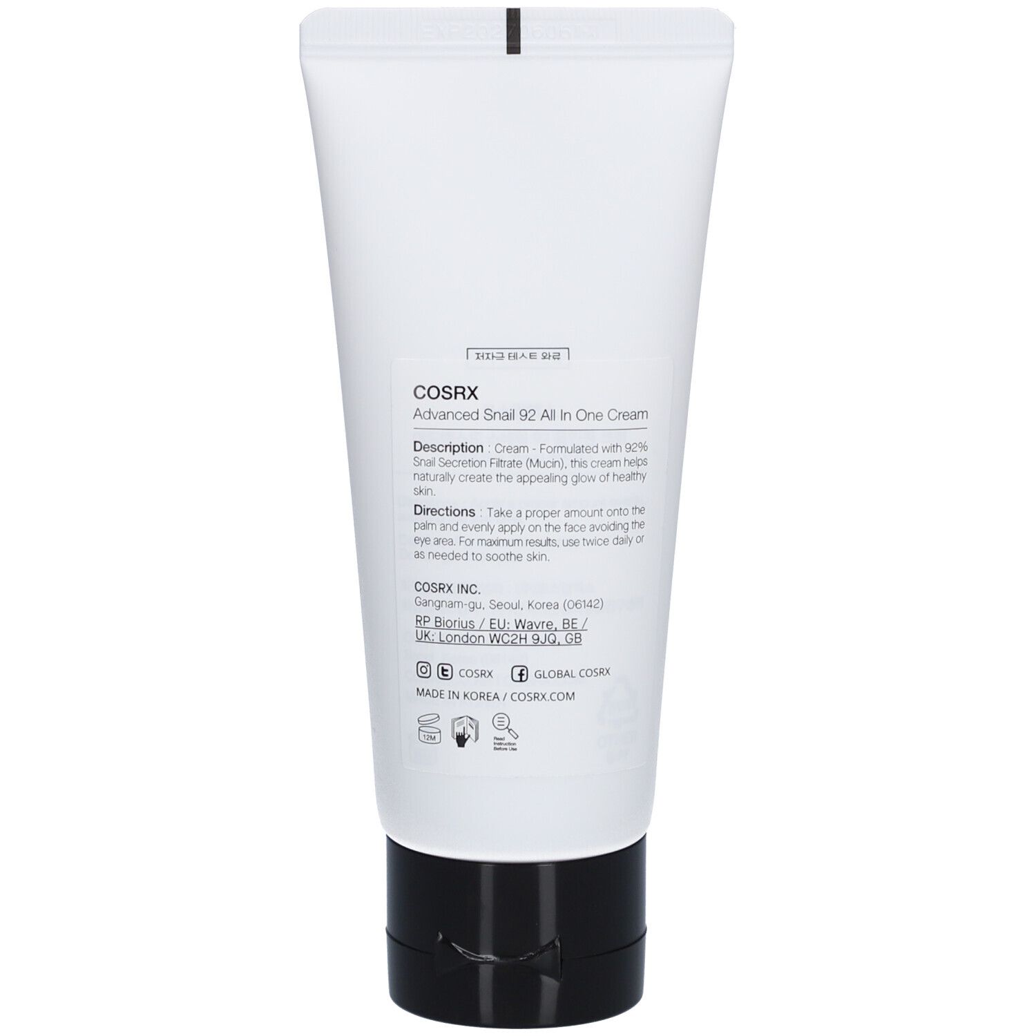 COSRX® Advanced Snail 92 All in One Cream