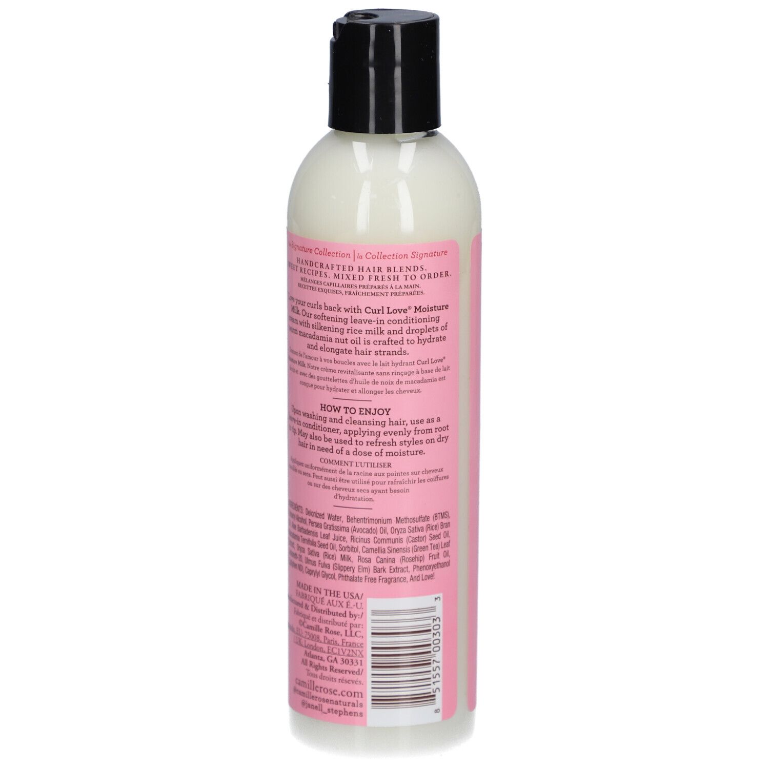 Camille Rose Curl Love Moisture Milk - Lait hydratant