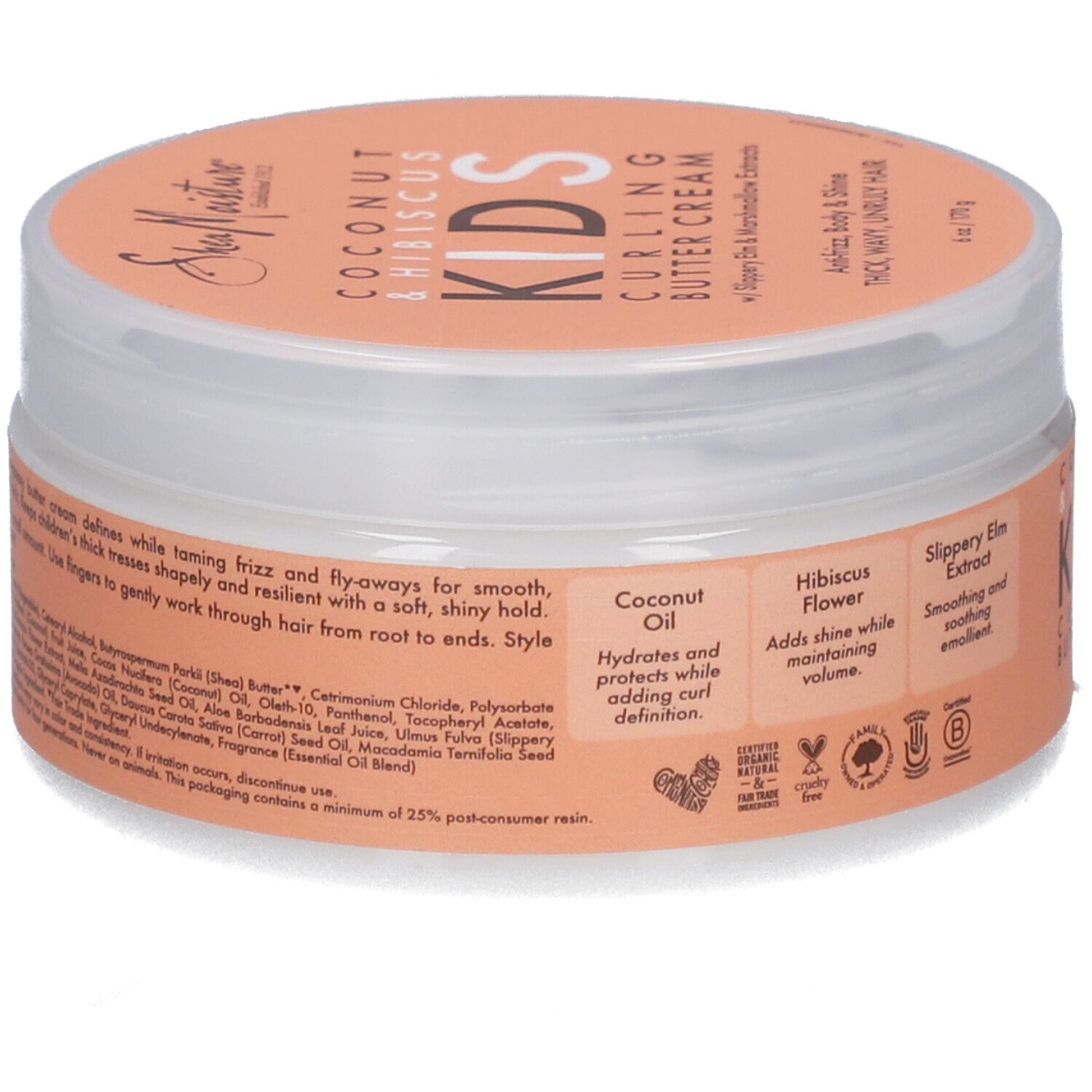 SheaMoisture® Kids Crème Boucles Coco & Hibiscus