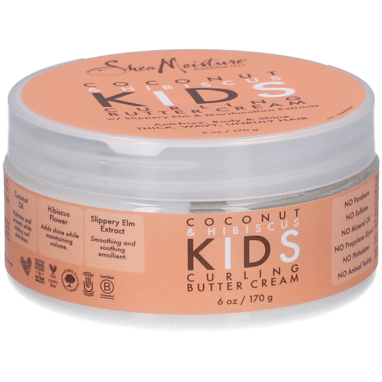 SheaMoisture® Kids Crème Boucles Coco & Hibiscus