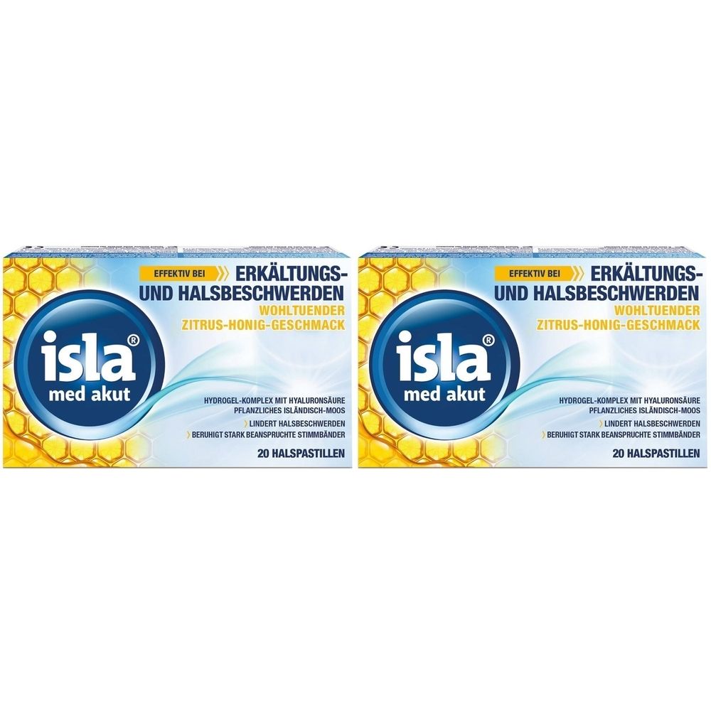 Isla® Med Aiguë Pastillen Zitrone-Honig