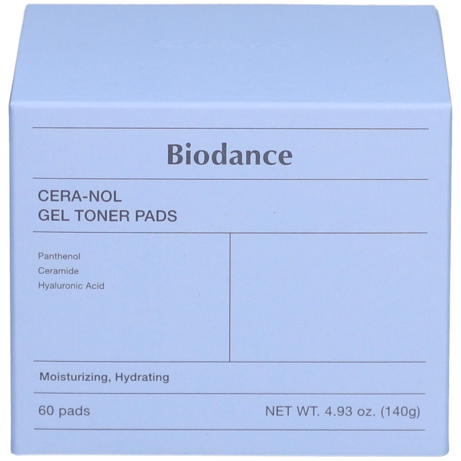 Biodance - Tonique hydratant en format tampon Cera-Nol
