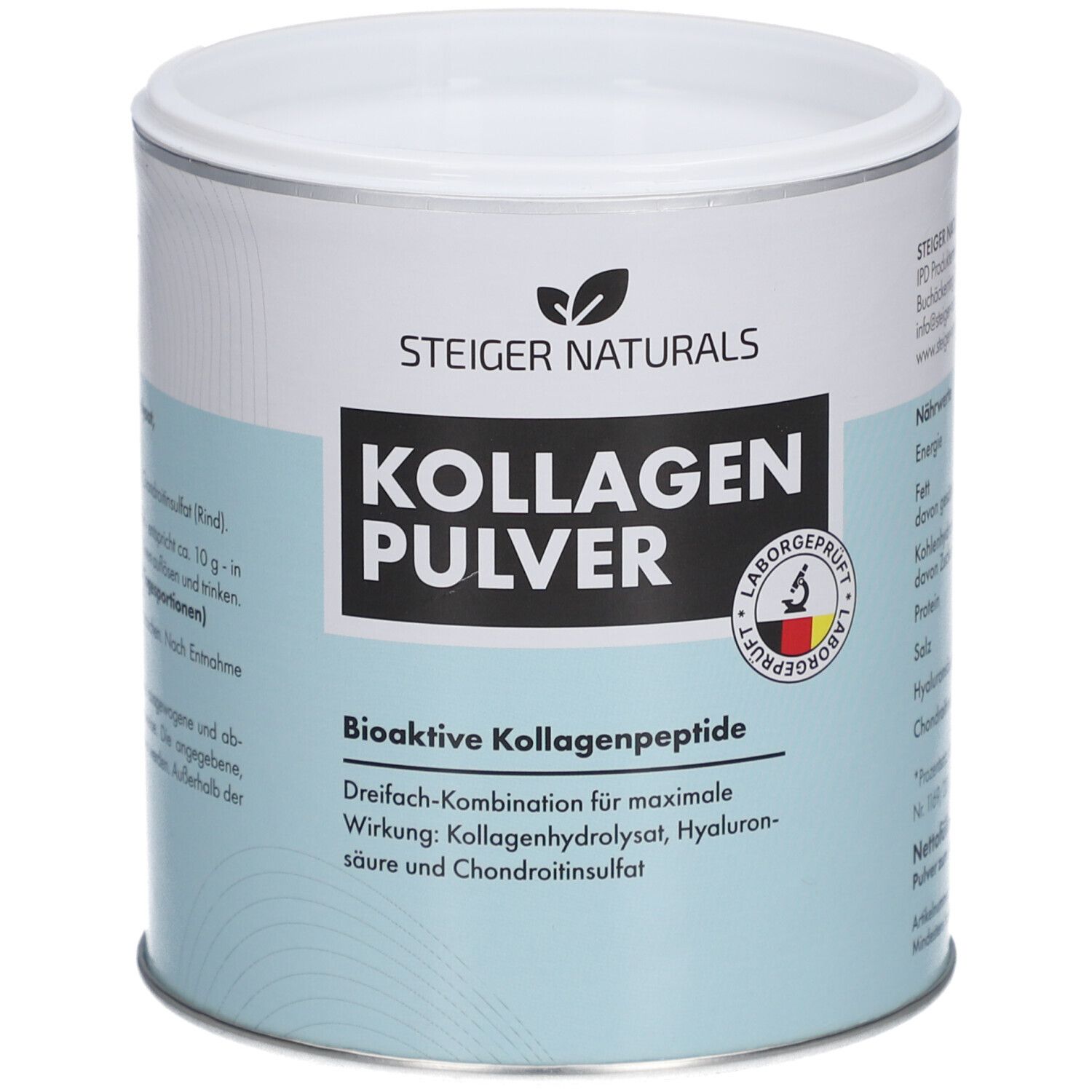 Steiger Naturals Poudre de collagène