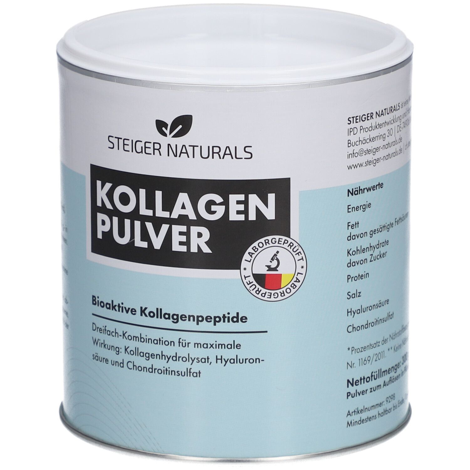 Steiger Naturals Poudre de collagène
