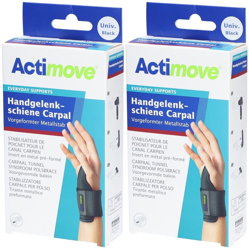 Actimove® Everyday Support Stabilisateur de poignet pour le canal carpien