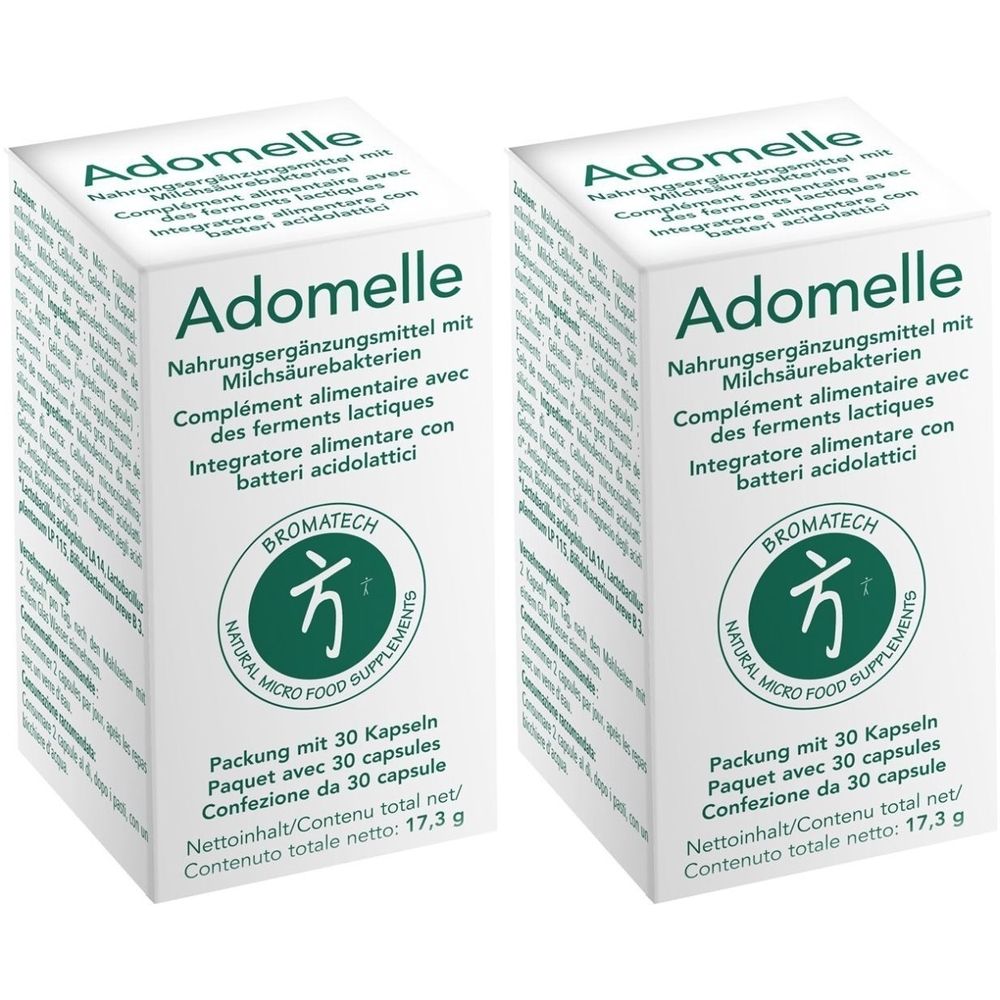ADOMELLE complément alimentaire avec ferments lactiques