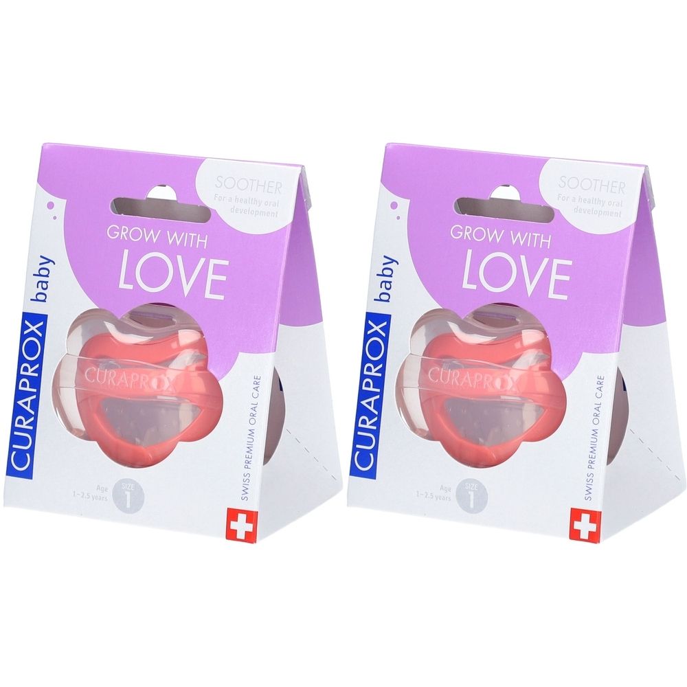 CURAPROX® Sucette correctrice pour bébé Taille 1, de 1 à 2,5 ans
