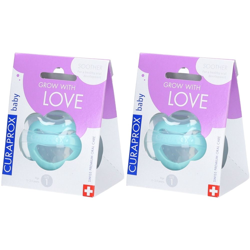 CURAPROX® Baby Sucette correctrice taille 1, de 1 à 2,5 ans