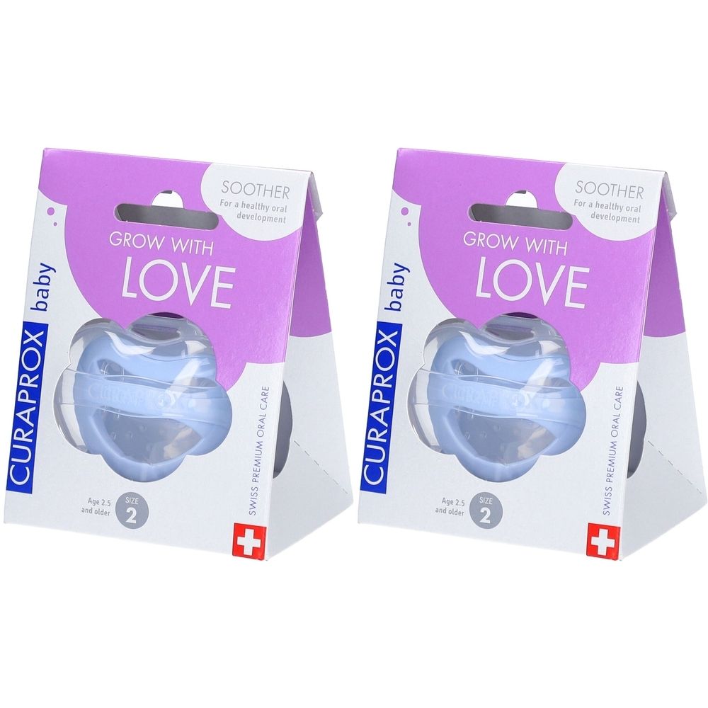 CURAPROX® Baby Sucette correctrice taille 2, à partir de 2,5 ans