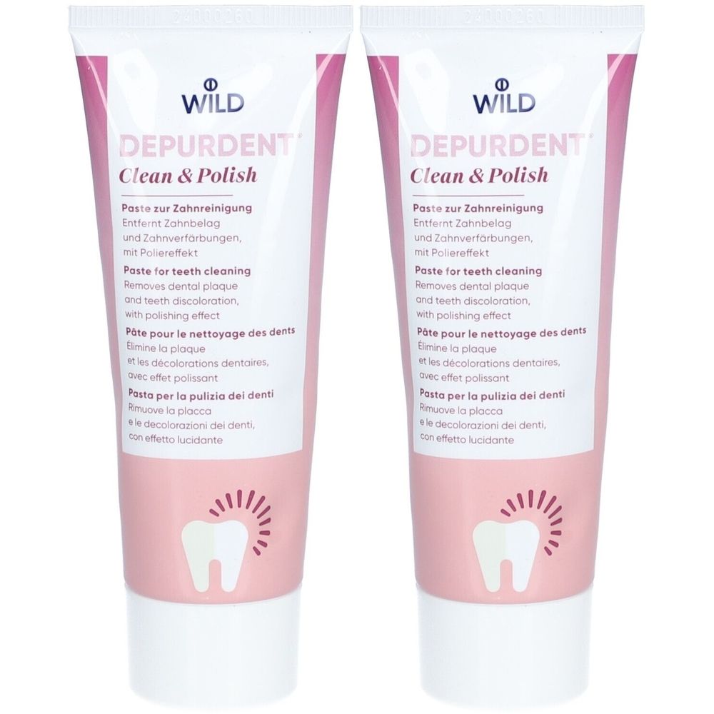 WILD Depurdent® Zahnpasta Clean & Polish