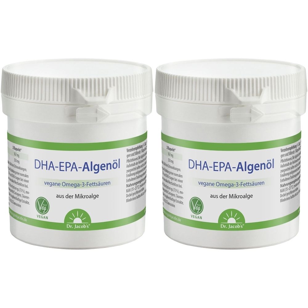 Dr. Jacob's DHA-EPA Huile d'algue