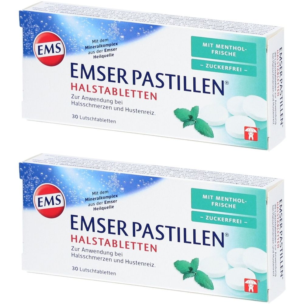 Emser® Pastillen zuckerfrei Mentholfrische