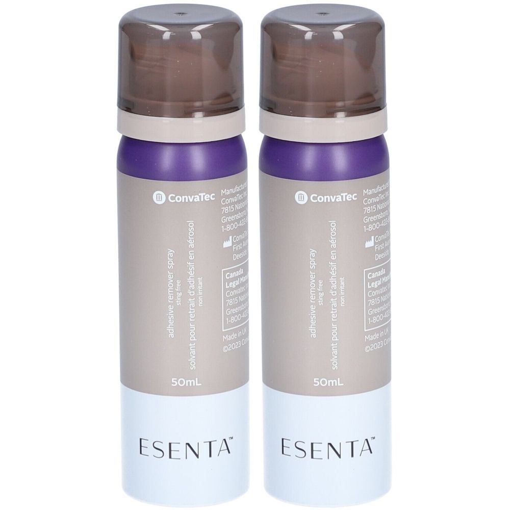 ConvaTec® Esenta™ Solvant pour retrait d'adhésif en aérosol