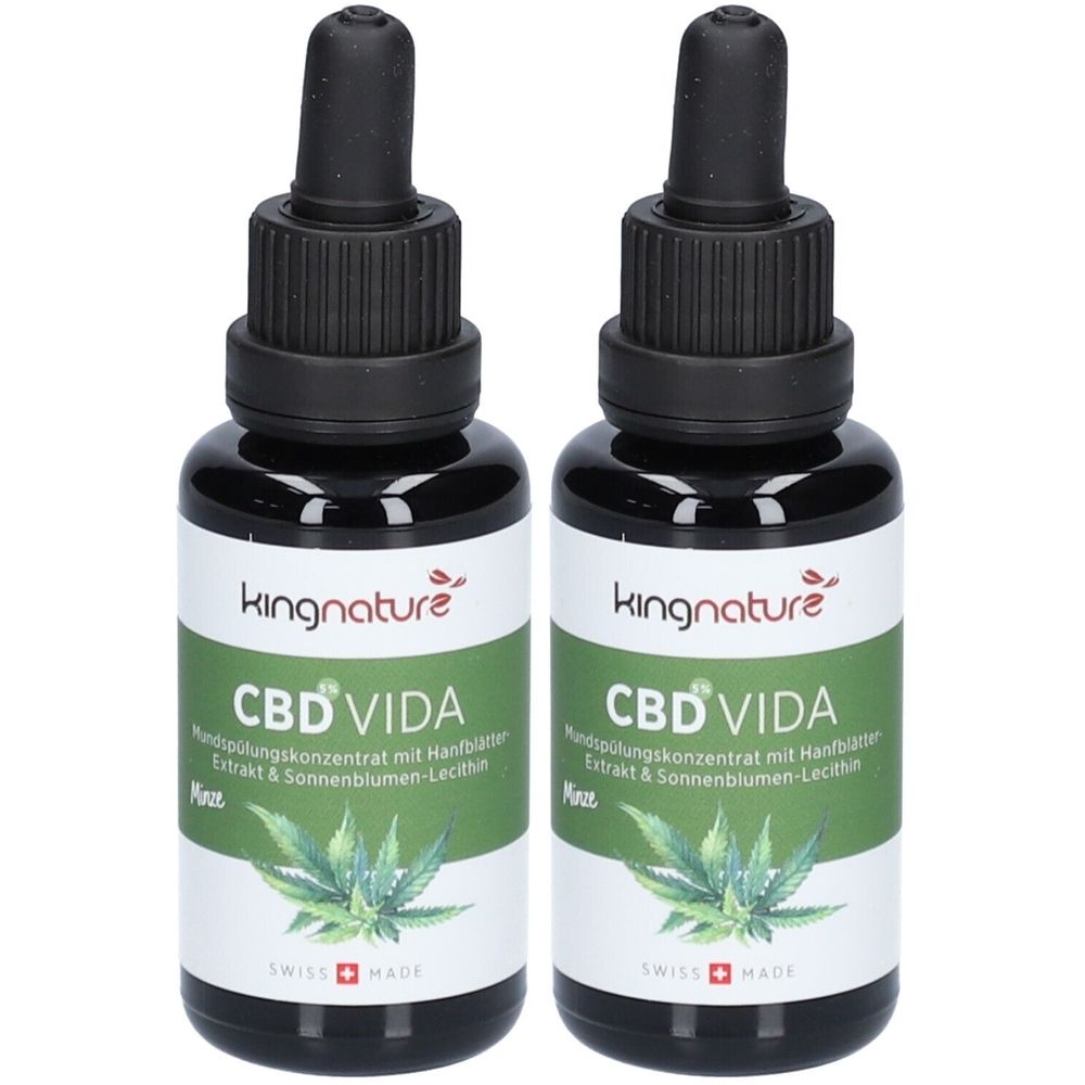 kingnature® CBD Vida Bain de bouche concentré