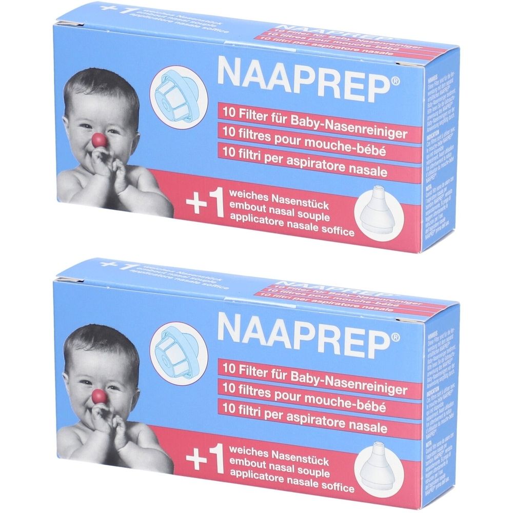 Naaprep® Ersatzfilter für Nasenreiniger