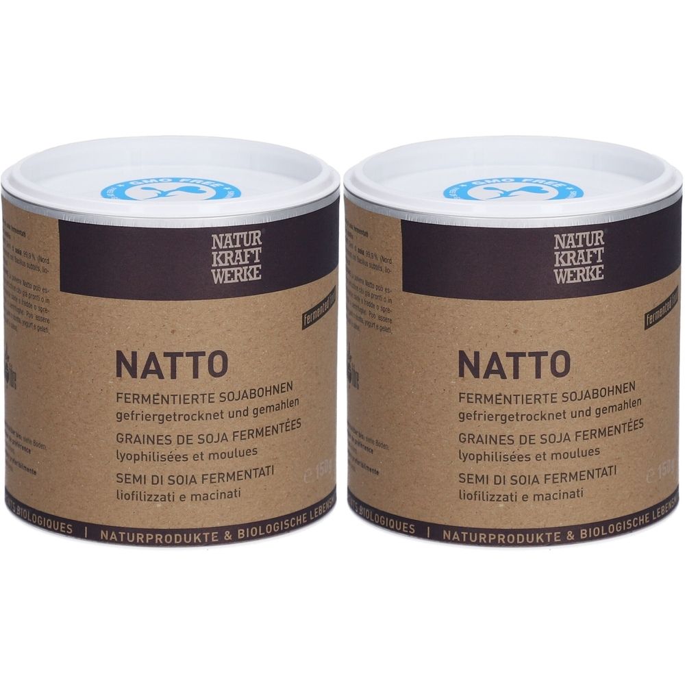 NATURKRAFTWERKE Natto fermentierte Sojabohnen gemahlen