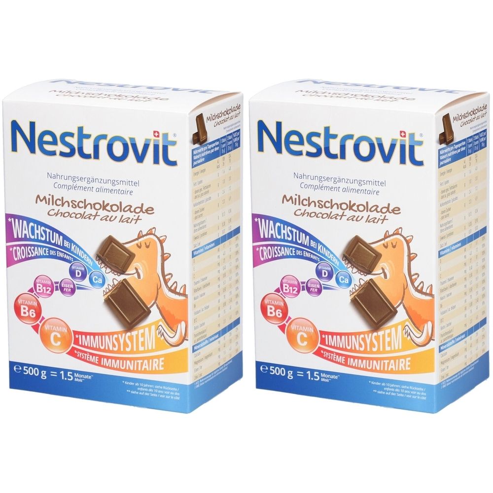 NESTROVIT® Milchschokolade Wachstum und Immunsystem