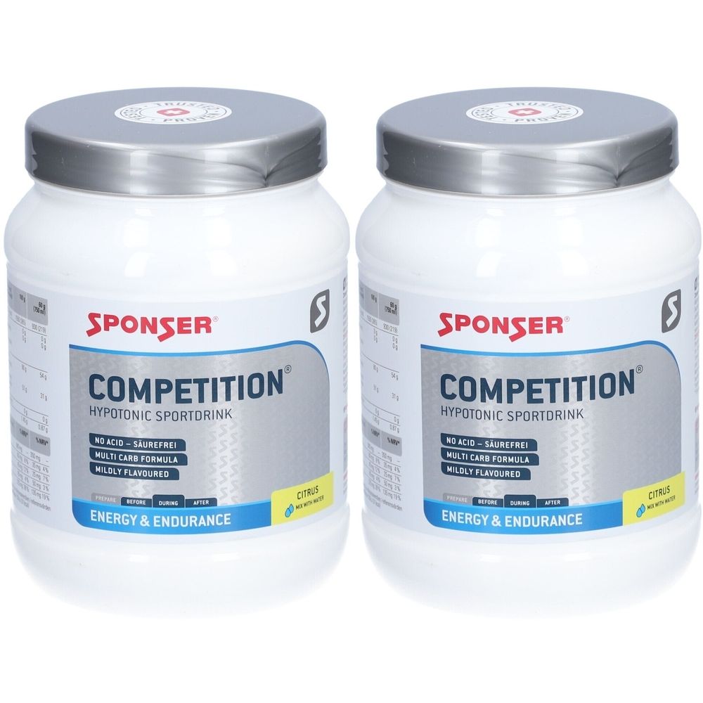 SPONSER Wettbewerb Hypotonisches Sportgetränk, Citrus