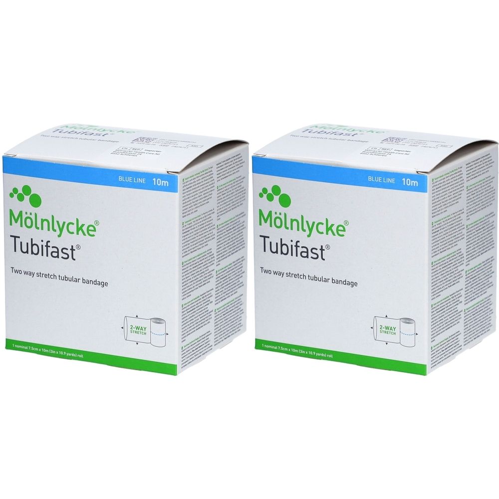 Mölnlycke® Tubifast® Pansement tubulaire extensible à 2 voies bleu
