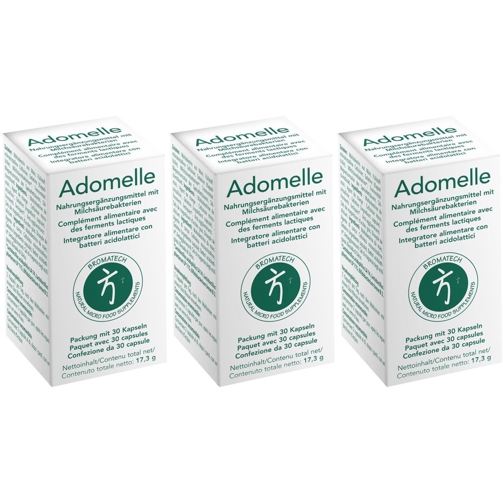 ADOMELLE complément alimentaire avec ferments lactiques