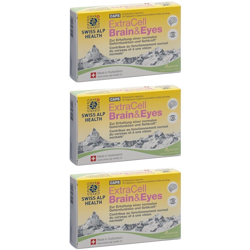 Swiss Alp Health ExtraCell Gehirn&Augen