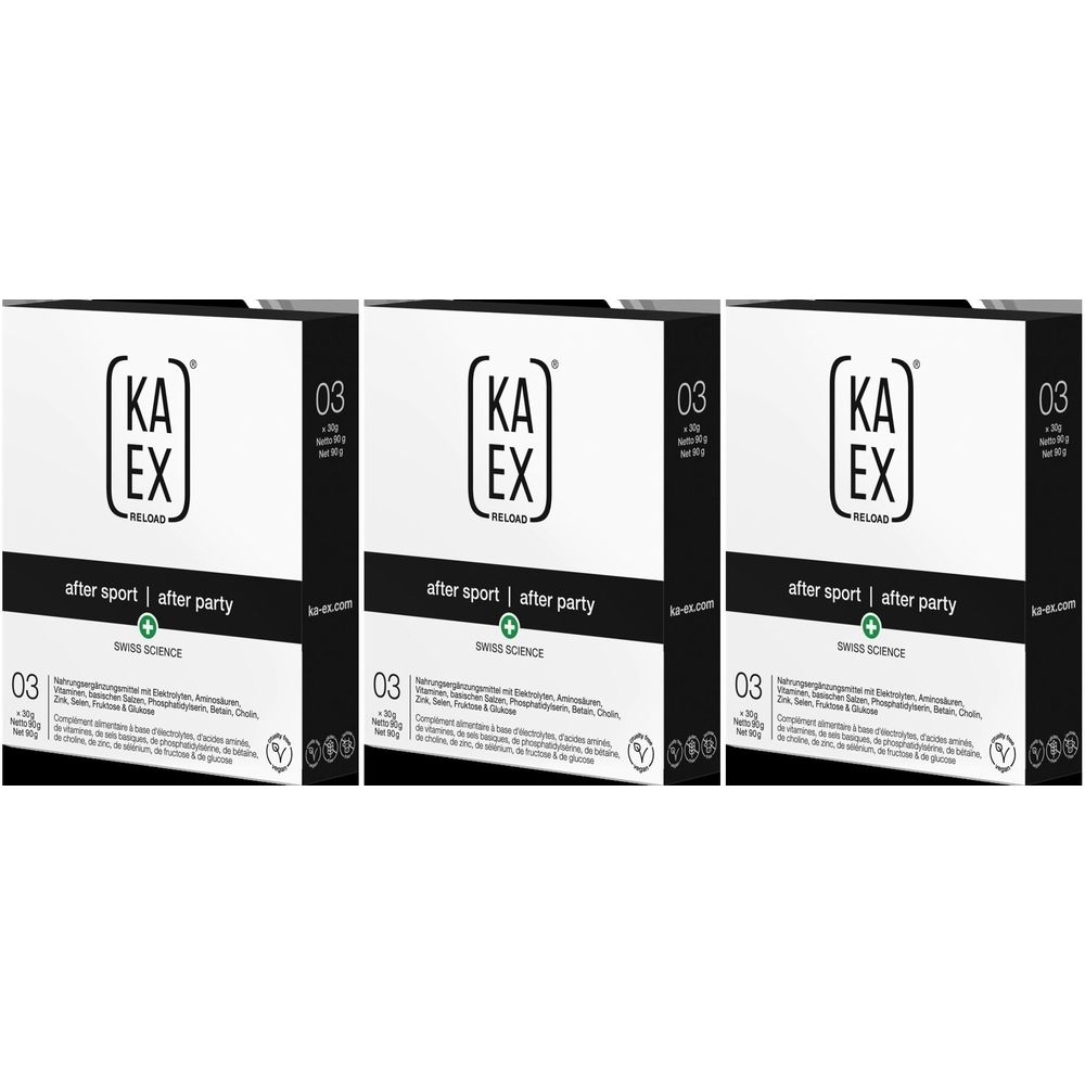 KAEX® Reload Nach dem Sport / Nach der Party