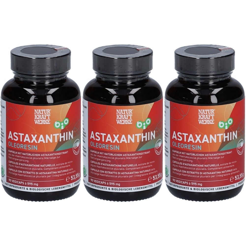 NATURKRAFTWERKE Astaxanthin Bio 595 mg