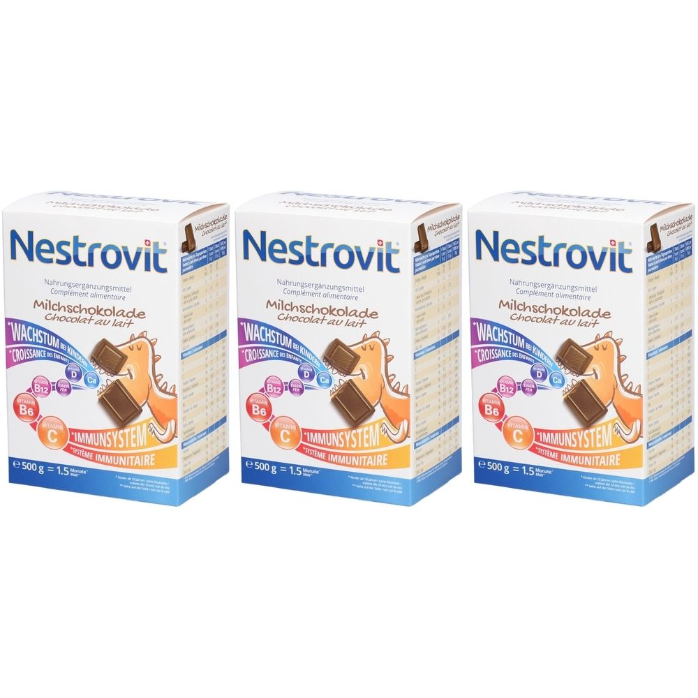 NESTROVIT® Milchschokolade Wachstum und Immunsystem