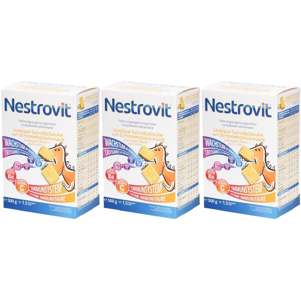 NESTROVIT® Chocolat Blanc Croissance et système immunitaire