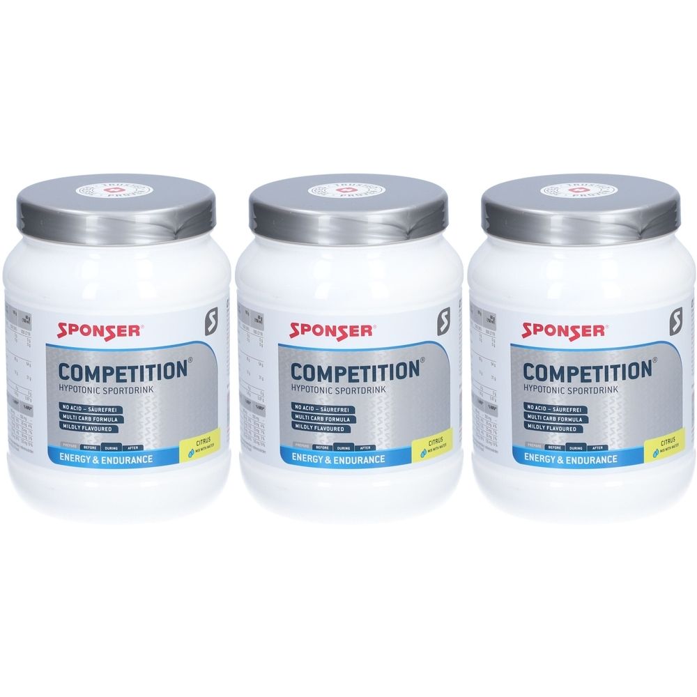 SPONSER Wettbewerb Hypotonisches Sportgetränk, Citrus