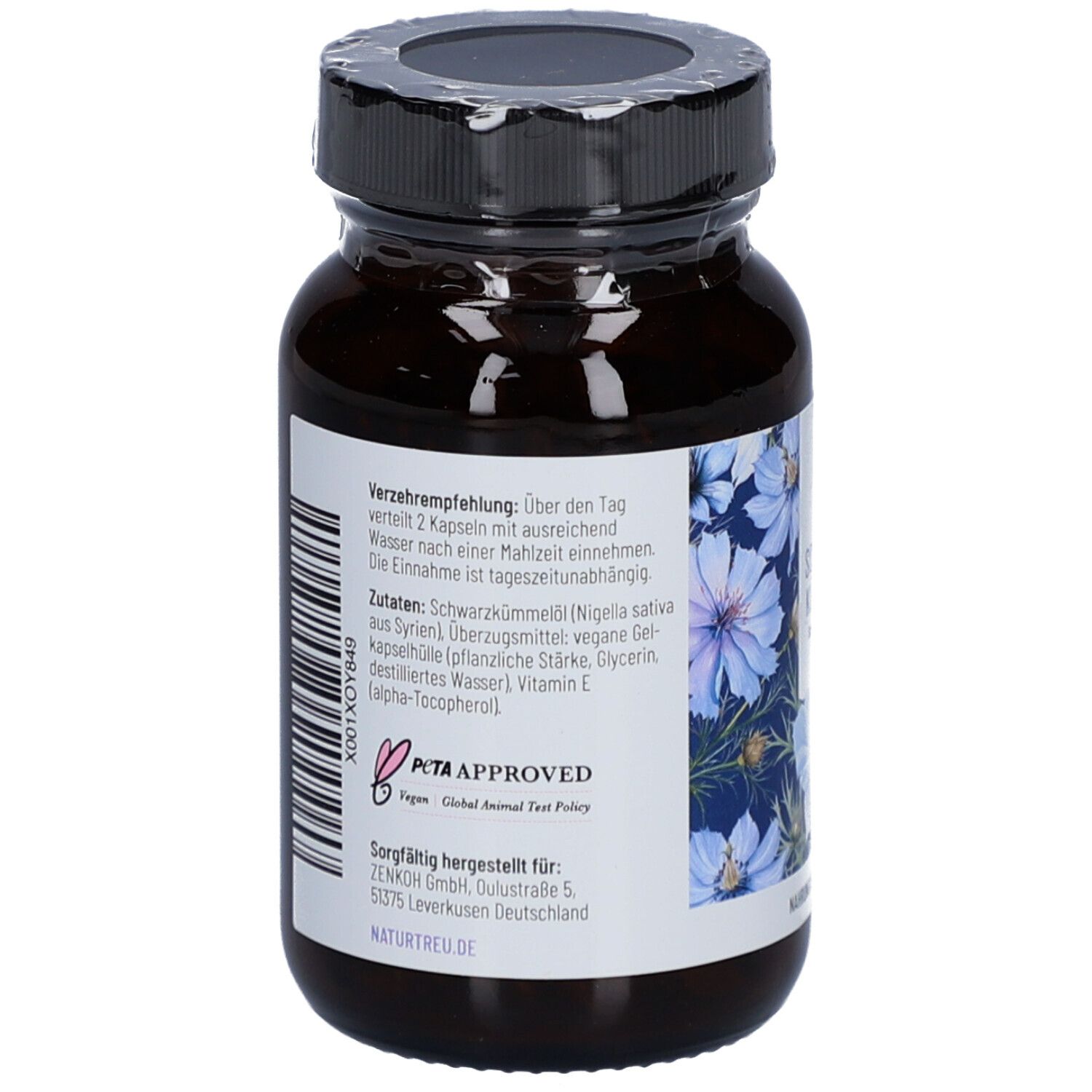 NATURTREU Schwarzkümmel Schwarzkümmelöl + Vitamin E